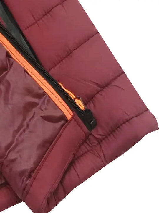 R&B | Damen Winter Puffermantel mit Kapuze