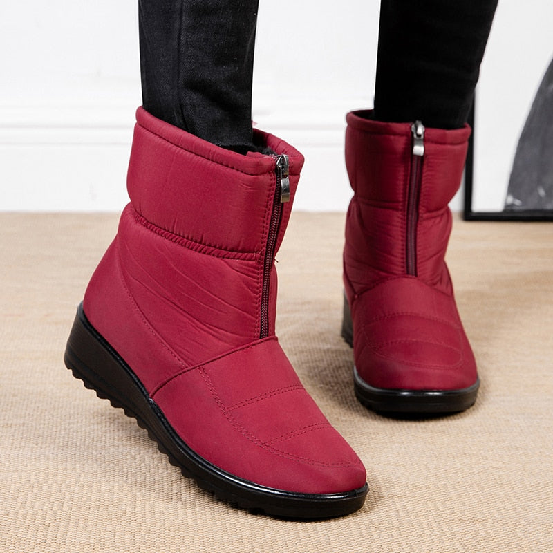 R&B | Damen wasserdichte Schneestiefel