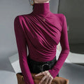 R&B | Falten Rollkragenpullover