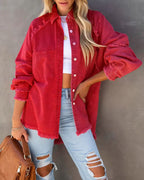 R&B | Edge Patchwork Pocket Denim-Jacke