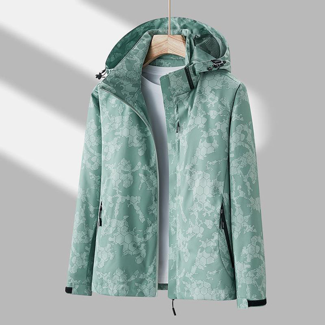 R&B | Damen Winddichte Kapuzenjacke