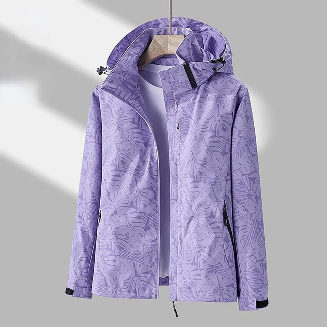R&B | Damen Winddichte Kapuzenjacke