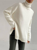 R&B | Oversized Rollkragenpullover für Damen