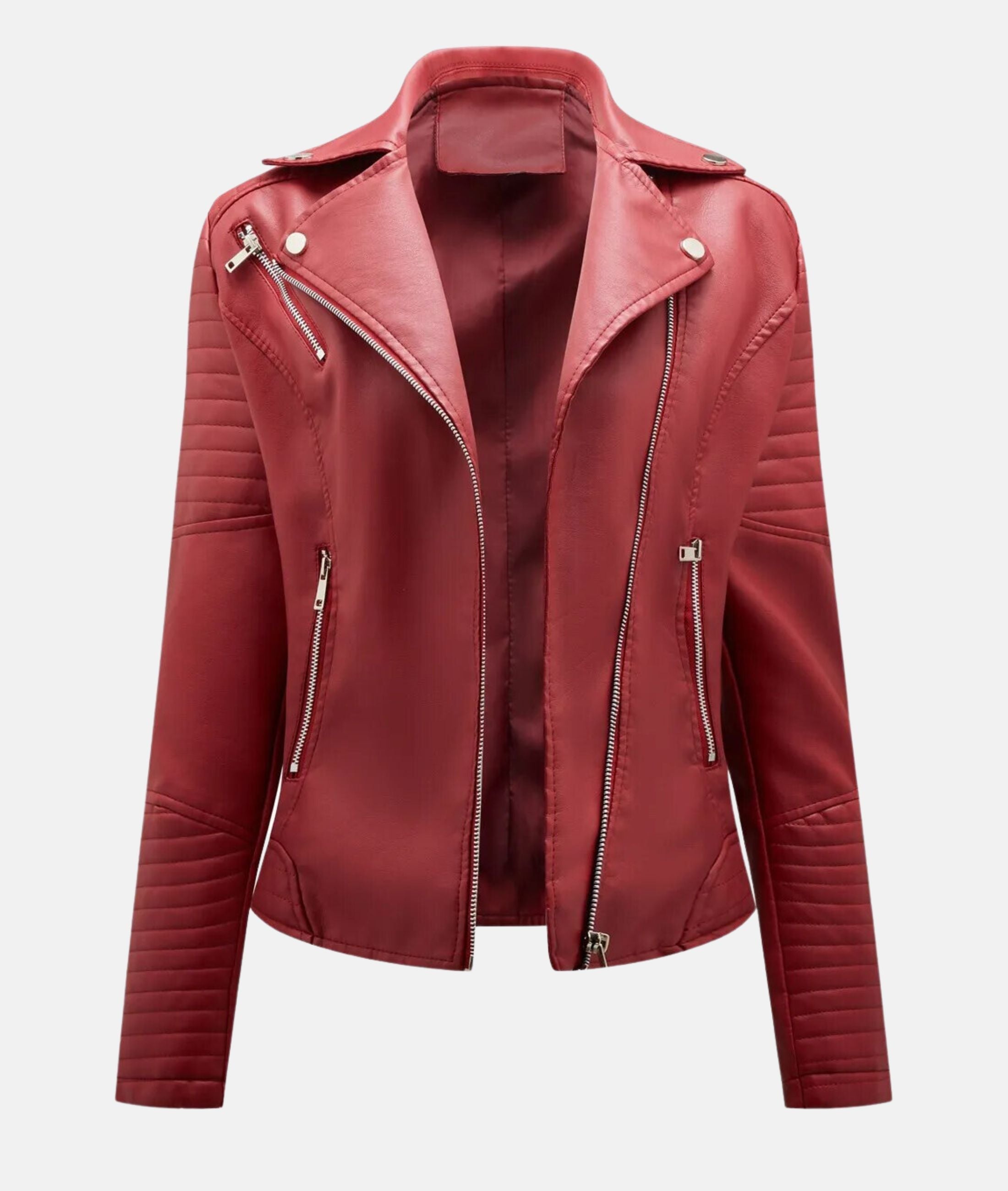 R&B | Damen Bikerjacke aus Kunstleder