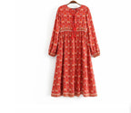 R&B | Kleid mit böhmischem Print