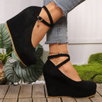 R&B | Elegante Damenschuhe mit Keilabsatz