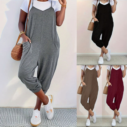 R&B | Einfarbiger Taschen-Overall