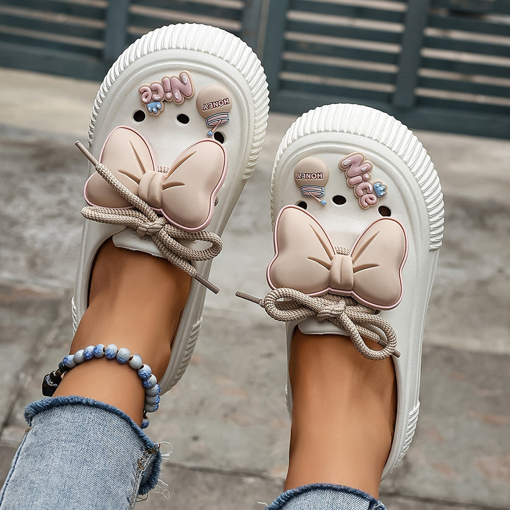 Clogs Mit Schleifenakzent Lily R&B