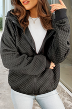R&B | Gepolsterter Hoodie Polyester-mischung Warm und Komfortabel