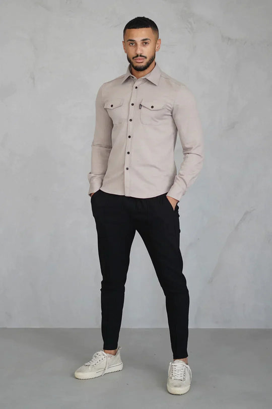 R&B | Premium-Jacke mit Knopfverschluss für Herren Stylische und Bequeme Jacke