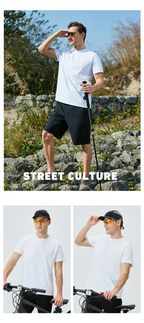 R&B | Herren Sport Frühling und Sommer Sonnenschutz kurze Ärmel