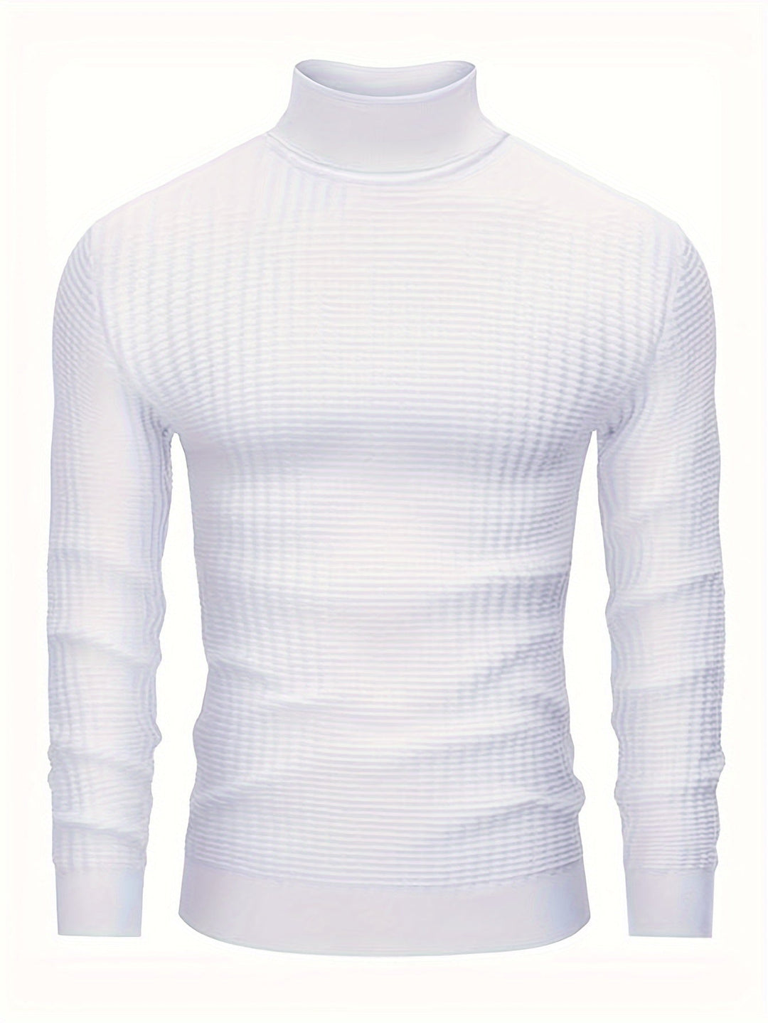 R&B | Rollkragenpullover Waffelstrick Polyester-mix