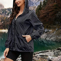 R&B | Plus-Size Sportjacke mit Kapuze