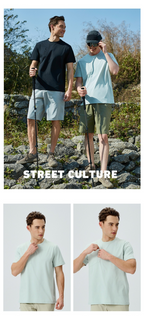 R&B | Herren Sport Frühling und Sommer Sonnenschutz kurze Ärmel