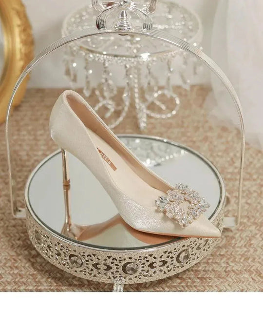 R&B | Brautschuhe Stiletto mit Strass