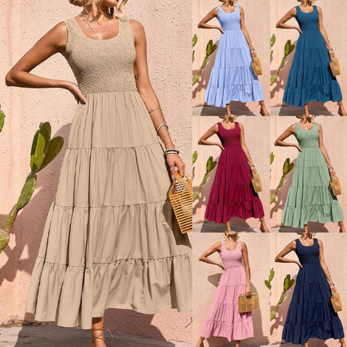 R&B | Hosenträger, die ein Wortkleid spleißen