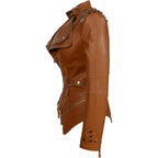 R&B | Slim Fit Biker jacke Für Damen Perfekt Für Alltag