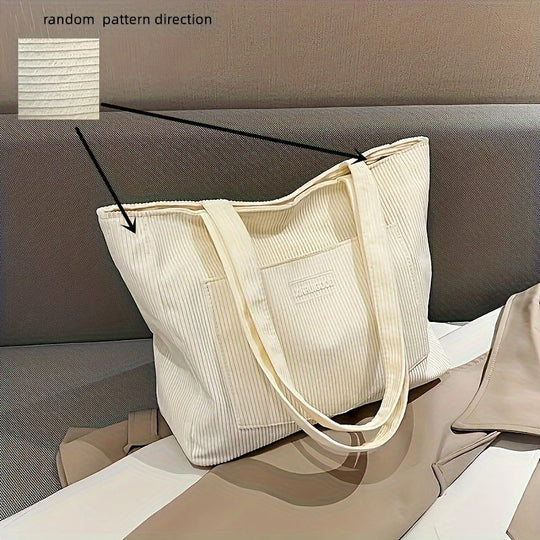 Elegante Damen Cordstoff Tasche | R&B