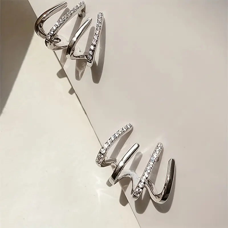 R&B Umwerfende hypoallergene Ohrwickel-Ohrringe
