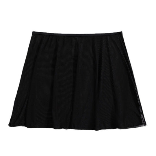 R&B | Schwimmrock aus Mesh mit hoher Taille