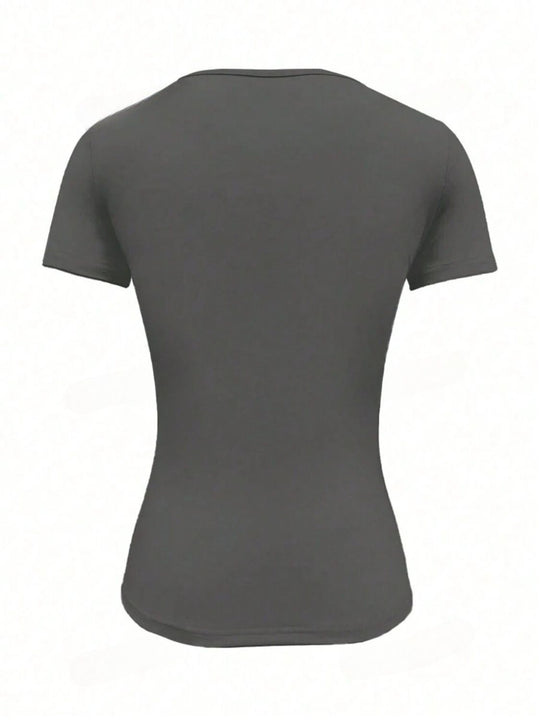 R&B | Rundhalsausschnitt Kurzarm T-Shirt