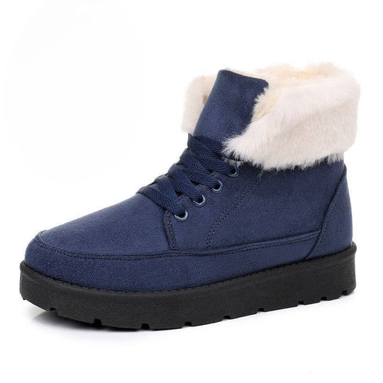 Kuschelige Damen-Winterstiefel mit Fellfutter R&B R&B