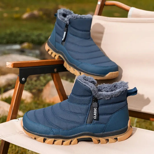 Herren Winter-Schneestiefel mit Fleecefutter R&B