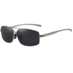 R&B | Vintage Square Aluminium Magnesium Polarisierte Sonnenbrille