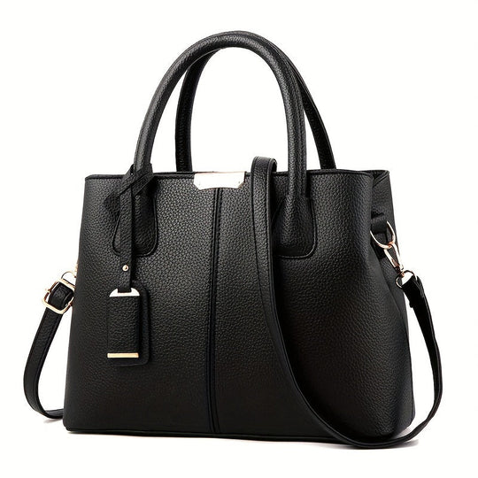 R&B – Schicke All Season Geräumige PU Handtasche für Frauen