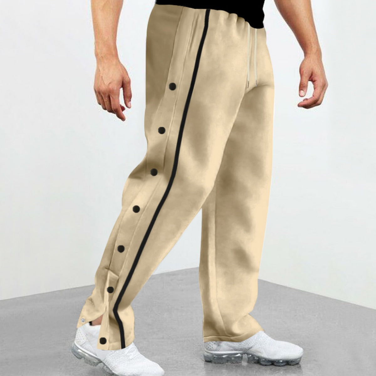 R&B | Gerade Sporthose mit Knöpfen