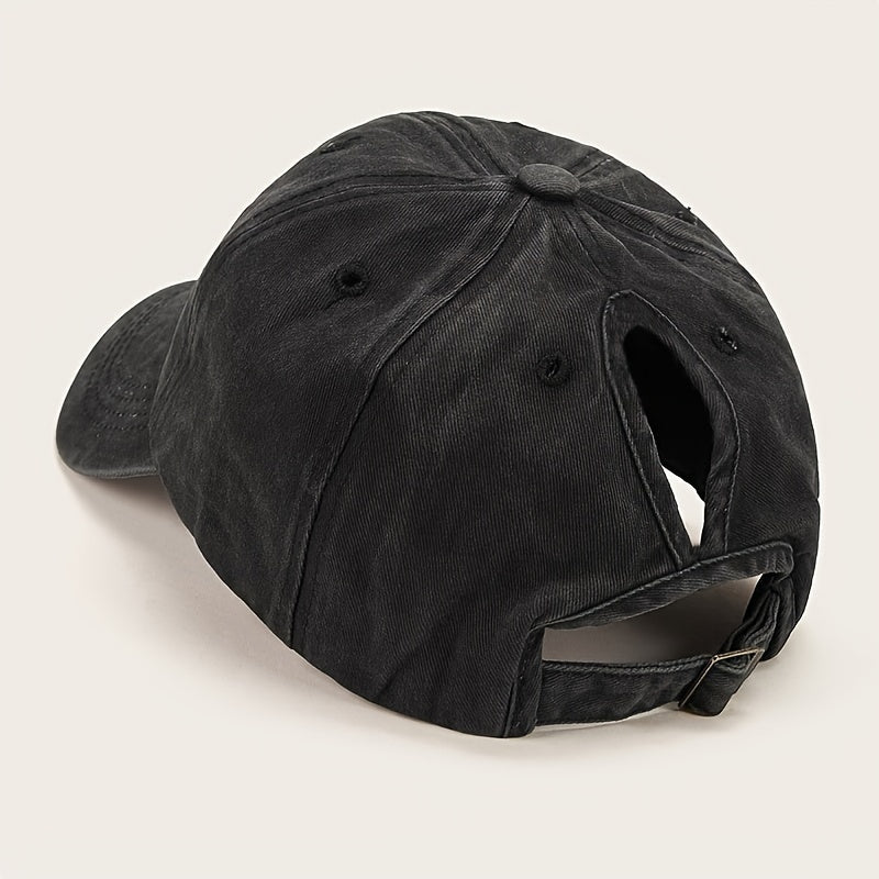 R&B | Pferdeschwanz Baseballcap mit Atmungsaktivem Komfort und Uv Schutz