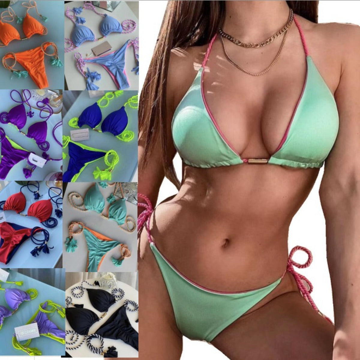R&B | Sexy Dreieckstasche Bikini