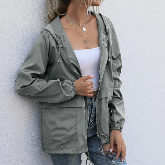 R&B | Leichte Windjacke mit Kapuze
