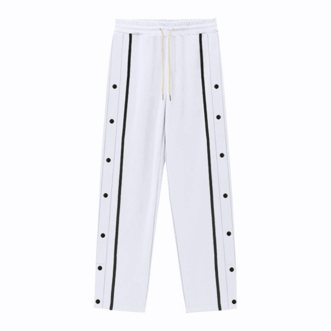 R&B | Gerade Sporthose mit Knöpfen