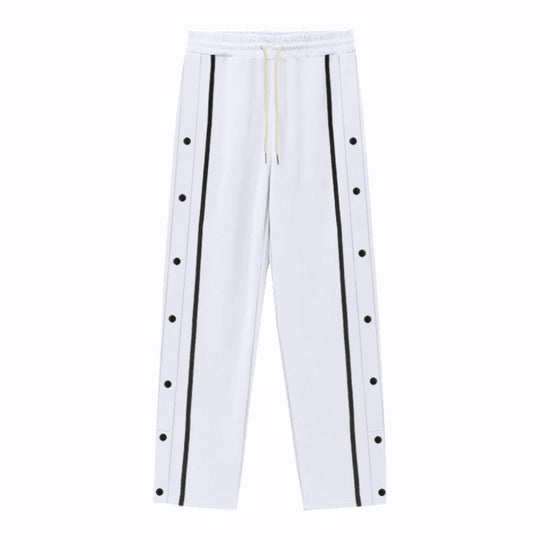 R&B | Gerade Sporthose mit Knöpfen