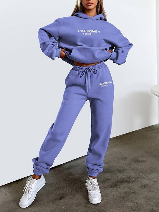 R&B | Zweiteiliges Loungewear Satz mit Print