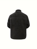 R&B | Hoher Hals Winter Teddyjacke