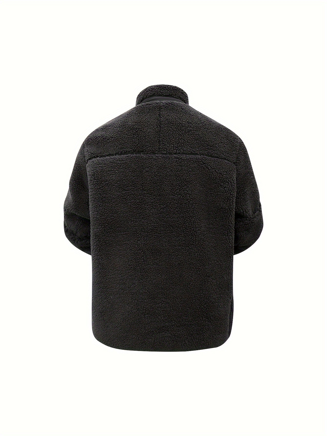R&B | Hoher Hals Winter Teddyjacke