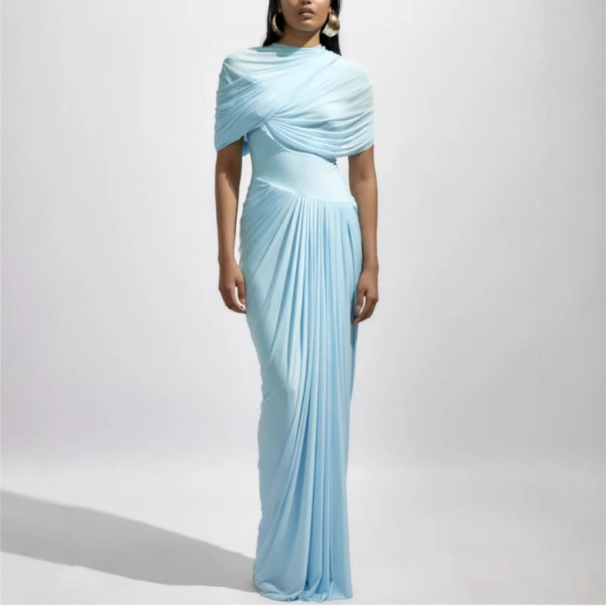 R&B | Vintage Schal Wickelkleid