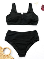 R&B | Schlanke hohe Taille plus Bikini
