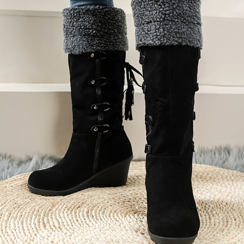 KeilabsatzStiefel Mit Fleecefutter R&B