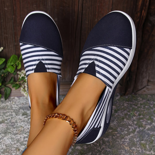 Gestreifte orthopädische Schuhe R&B R&B