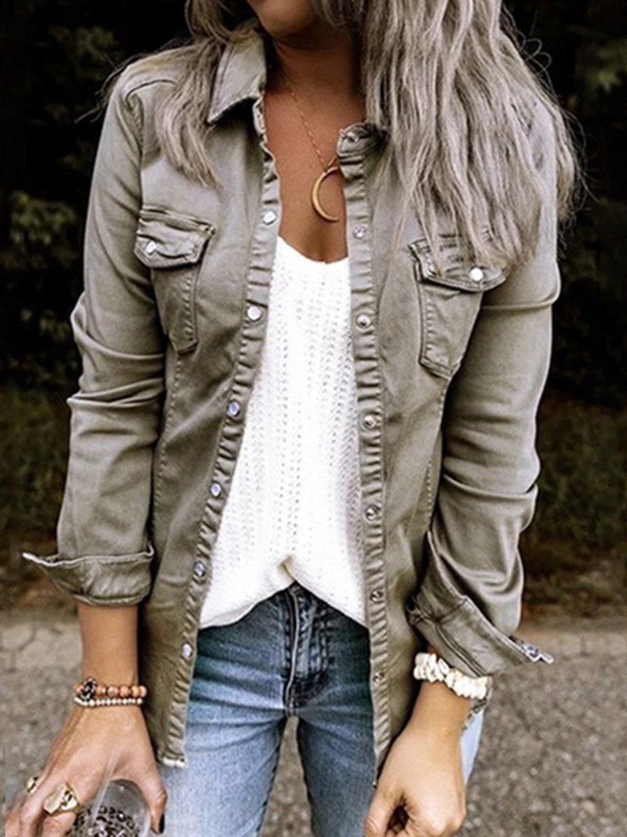 R&B | Alte Denimjacke