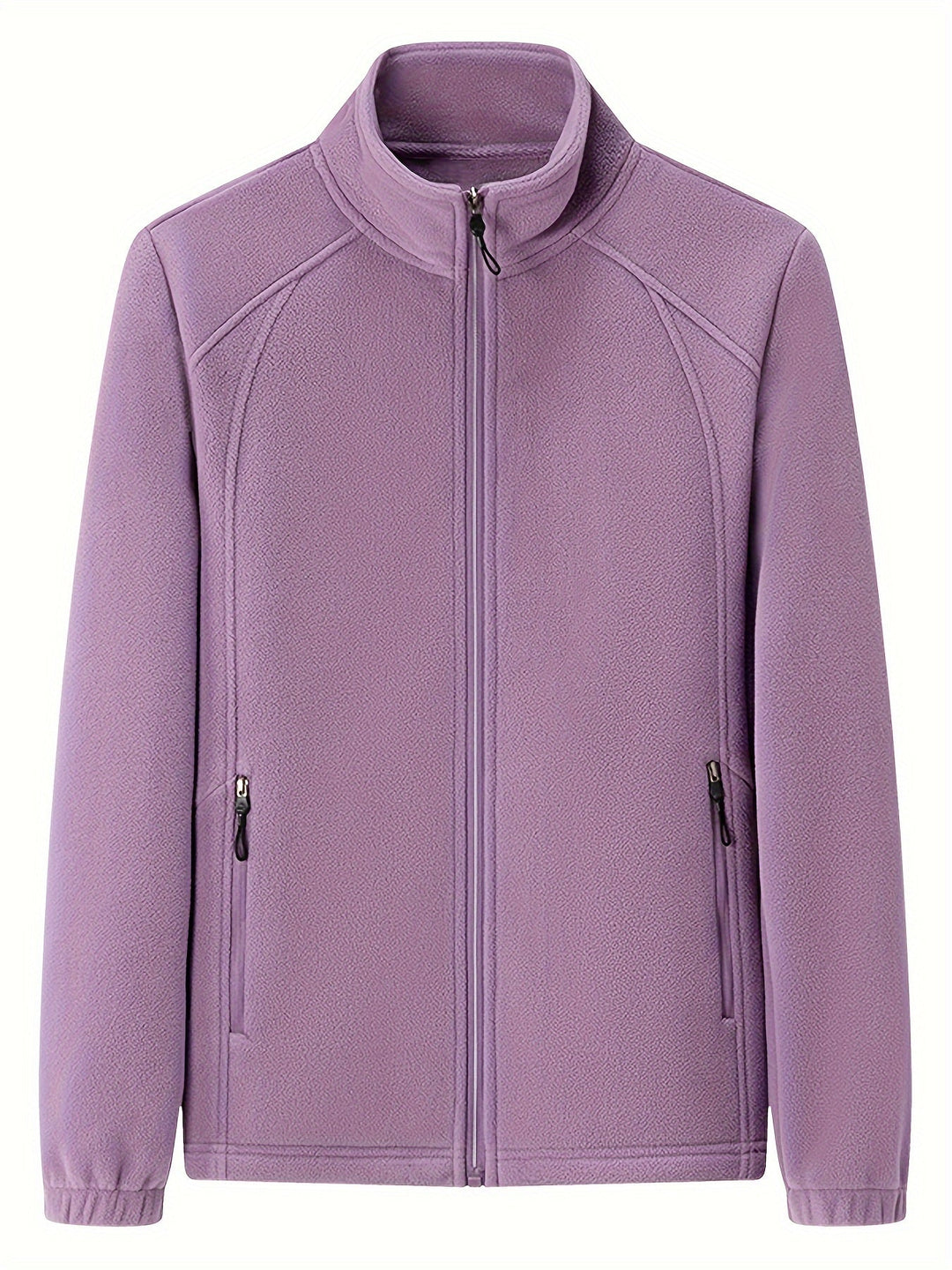 R&B | Außenjacke Aus Fleece mit Stehkragen und Langen Ärmeln