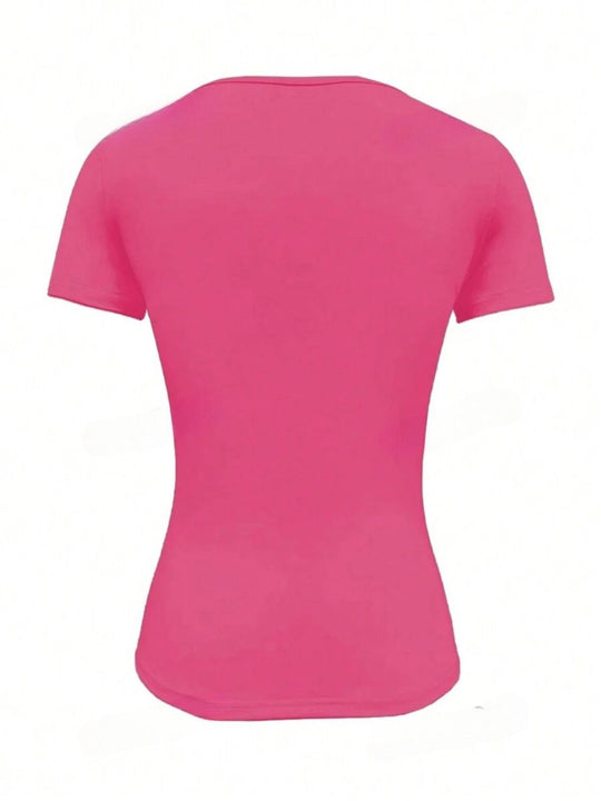 R&B | Rundhalsausschnitt Kurzarm T-Shirt