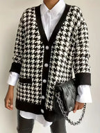 R&B | Strickjacke mit Knopfverschluss