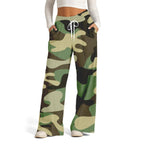 R&B | Camouflage-Jogginghose mit hoher Taille