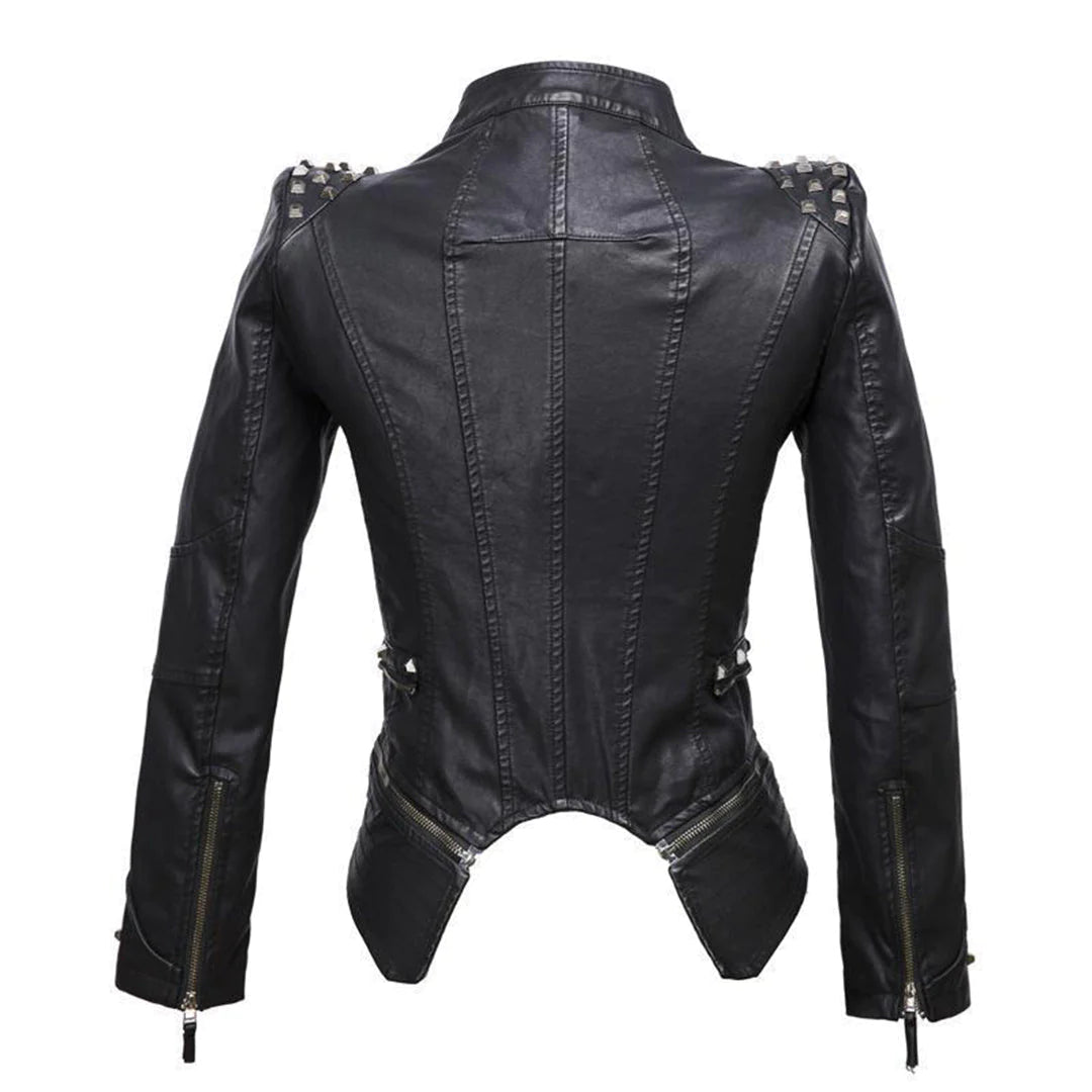 R&B | Slim Fit Biker jacke Für Damen Perfekt Für Alltag
