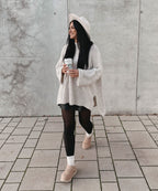 R&B | Gemütlicher Oversized Strickpullover In Sanftem Beige
