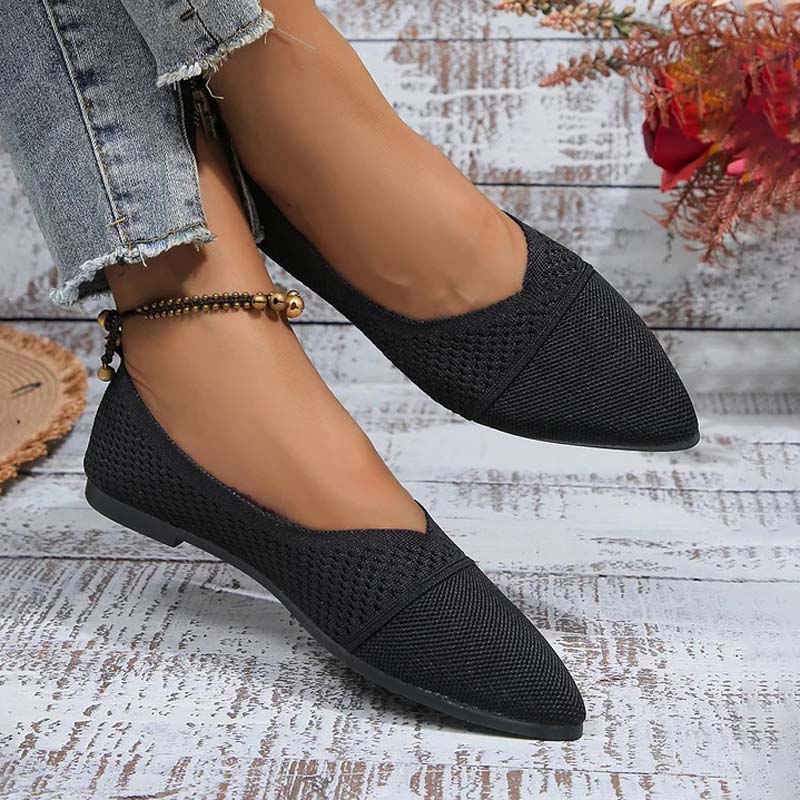 Atmungsaktive Spitzzehen-Schuhe R&B